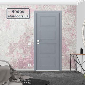 Міжкімнатні двері Rodos Dolce глухе, фарба RAL 332 Cortes фото