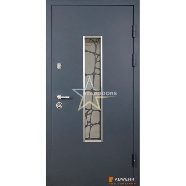 Вхідні двері ABWEHR Solid Glass Defender 408-KTM фото
